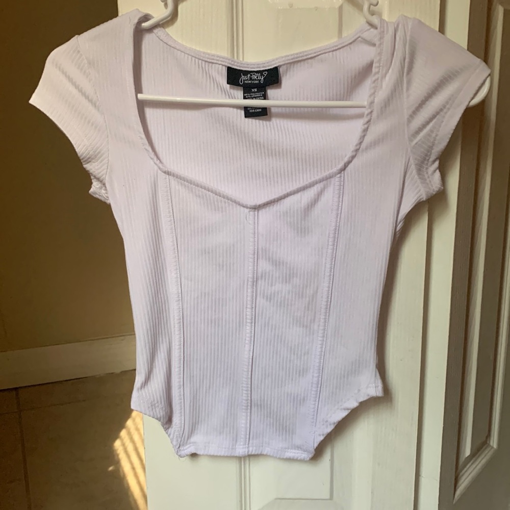 Size Women’s XS white light weight top